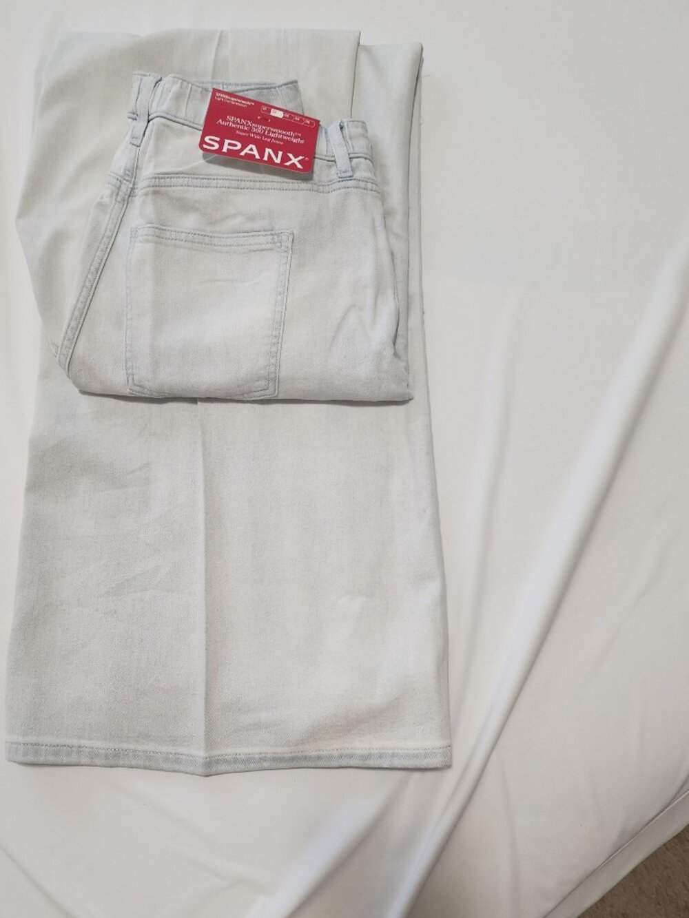 Spanx Super Wide Leg Jeans